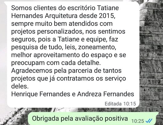 Depoimento cliente